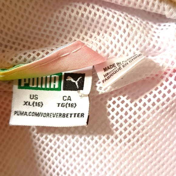 Puma Girl's Spring / Summer Light Jacket - Picture 3 of 7